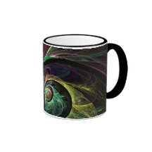 Eye to Eye Abstract Coffee Mug