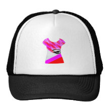 Eye Tshirt Design Mesh Hat