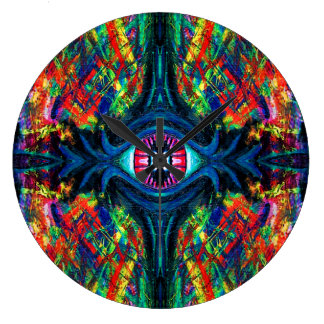 Eye Twisted and Trippy Wallclock