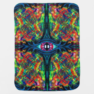 Trippy Constellation Hooded Blanket - Electro Threads