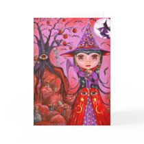 Eye Witch Halloween Card