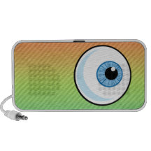 Eyeball design mp3 speakers