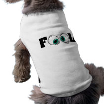 Eyeballs Fool pet clothing