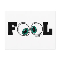 Eyeballs Fool postcards by alternateworlds Eyeballs Fool postcards