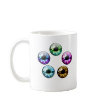 eyeballs, The Best Part of Waking Up is Eyeball... mugs by Streehbach eyeballs, The Best Part of Waking Up is Eyeball... mugs