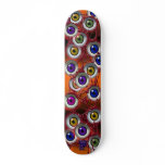 eyeballz skate board deck