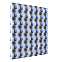 Eyebuster Polka Dods Gallery Wrap Canvas