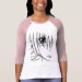 Ladies 3/4 Sleeve Raglan (Fitted)