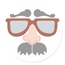 Eyeglasses beard of glasses beard