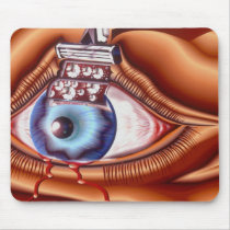 eyeinwhite mousepads by johnszabo eyeinwhite mousepads