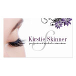 Eyelash Extensions Business Cards
