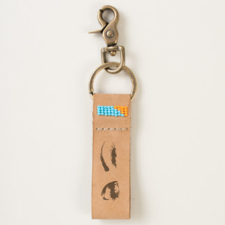 Eyelashes Keychain