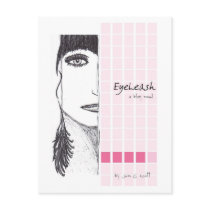EyeLeash Postcard by jesscscott EyeLeash Postcard