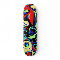 Eyes Abstract Skate Board Decks