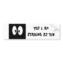 Eyes bumper stickers
