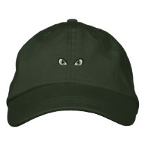 Eyes embroidered hats