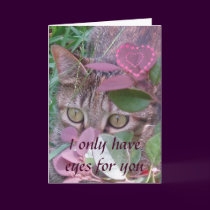Eyes for You Valentine Card