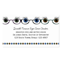 Eyes in Spectacles business cards