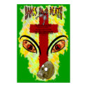 Eyes Like Blazing Fire - Revelation 1:14-18 print