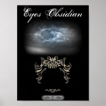 Eyes Obsidian Print