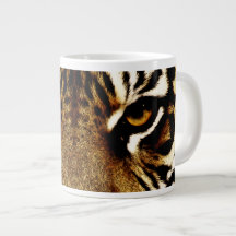 Eyes of a Tiger Extra Large Mugs