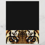 Eyes of a Tiger Personalized Flyer
