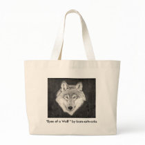 Eyes of a Wolf Bag by kmullarney Eyes of a Wolf Bag