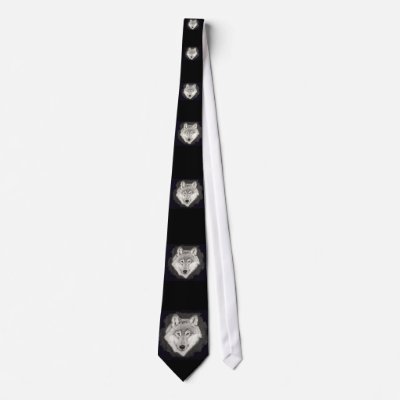 Eyes of a Wolf Tie by kmullarney