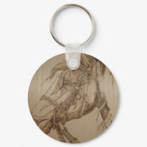 "Eyes OF Dawn" Keychain by SusanneMPyrography "Eyes OF Dawn" Keychain