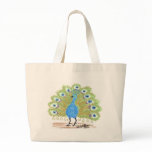 Eyes of India Peacock by Wendy C. Allen Canvas Bags