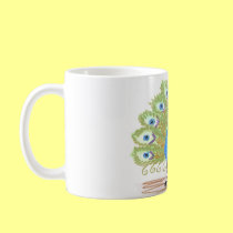Eyes of India Peacock by Wendy C. Allen mugs