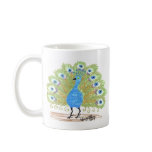 Eyes of India Peacock by Wendy C. Allen Coffee Mug