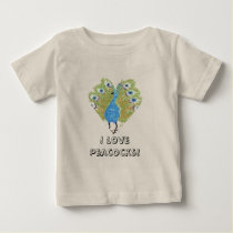 Eyes of India Peacock by Wendy C. Allen t-shirts