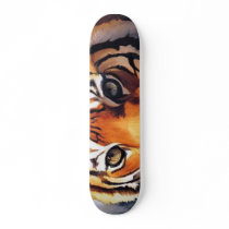 Eyes of the Tiger Paul Jackson Skateboard by PaulJacksonart Eyes of the Tiger Paul Jackson Skateboard