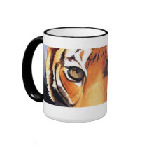 "Eyes of the Tiger" Paul Jackson Watercolor mugs