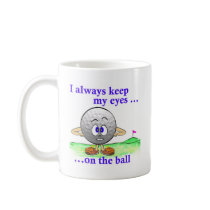 Eyes on the Ball mugs