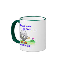 Eyes on the Ball mugs