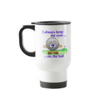 Eyes on the Ball mugs