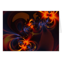 Eyes & Swirls – Amber & Indigo Delight cards