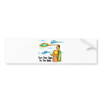 Eyes To The Skies Bumper Stickers