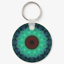 Eyesore Evil Eye Blue keychains by JaZilla Eyesore Evil Eye Blue keychains