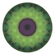 Eyesore Green Evil Eye stickers