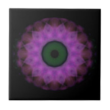 Eyesore Purple Evil Eye Tile