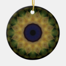 Eyesore Yellow Evil Eye Ornaments