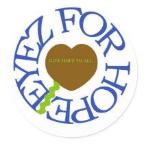 EYEZS FOR HOPE stickers