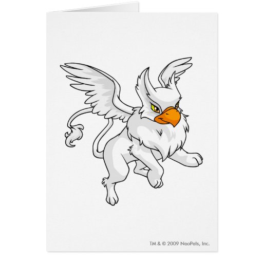 Eyrie White Greeting Cards