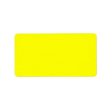 EZ-C Bold Yellow Inkjet Labels labels