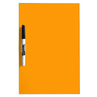 EZ-C Bright Orange Dry Erase Board