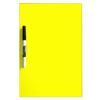 EZ-C Bright Yellow Dry Erase Board