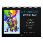 EZ Doodle KEEPSAKE Book Wall Calendar